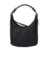 By Far Cosmo Hammered Leather Tote In Black