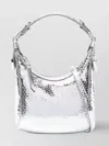 By Far Cosmo Metallic Leather Handbag