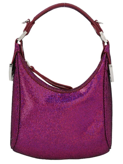 By Far Cosmo Zipped Tote Bag In Pink