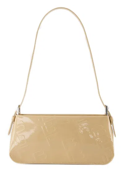 BY FAR BY FAR DULCE HOBO BAG  - KRAFT - PATENT LEATHER