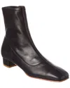 By Far Este Leather Bootie In Black