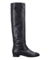 By Far Knee-high Smooth Round Toe Boots