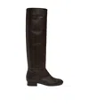By Far Felix Round-headed Boots In Black