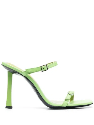 By Far Flick Leather Mules