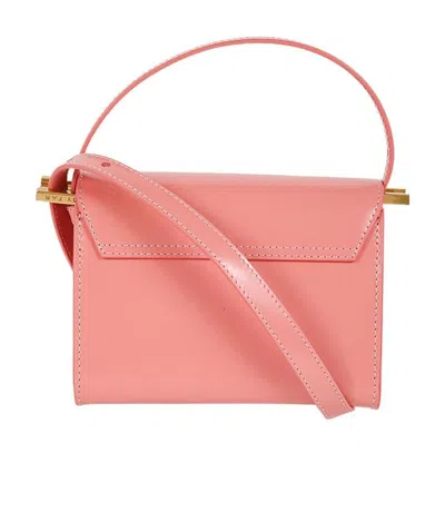 By Far Fran Mini Tote Bag In Pink
