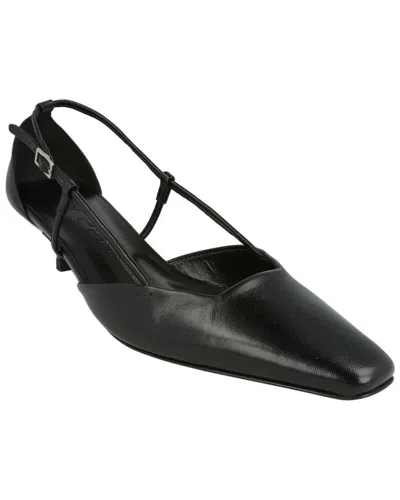 By Far Francine Leather Pump In Multi