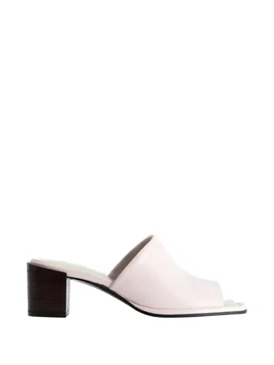By Far Francisco Leather Sandals In Pink