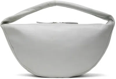 By Far Gray Maxi Cush Bag