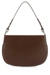 By Far Logo Shoulder Bag In Brown