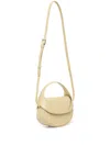 By Far Hari Flap-top Tote Bag In Neutral