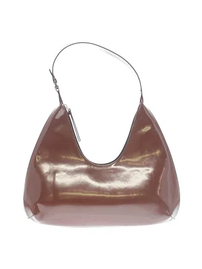 Pre-owned By Far Hobo Bag In Brown