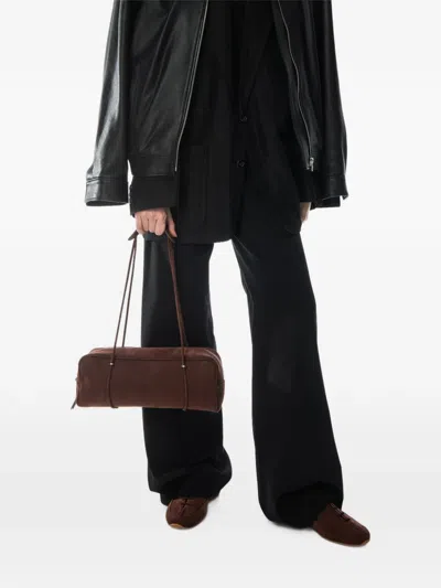 By Far Kimberly East-west Bag In Brown