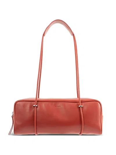 By Far Kimberly Leather Shoulder Bag In Red