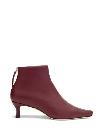 By Far Kitten Stevie 22 Ankle Boots In Burgundy