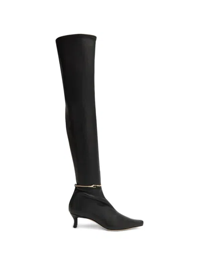 By Far Kitten Stretch Stevie Boots In Black