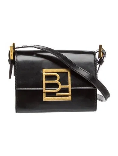 Pre-owned By Far Leather Crossbody Bag In Black