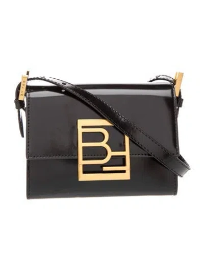Pre-owned By Far Leather Shoulder Bag In Black