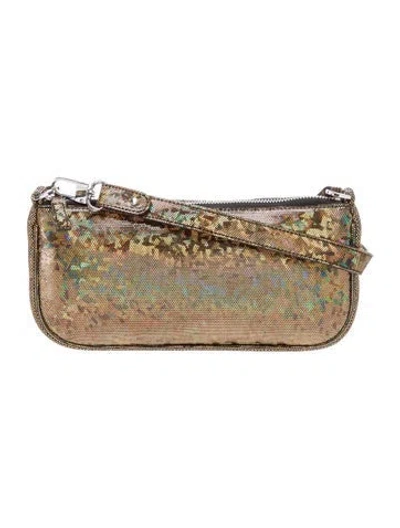 Pre-owned By Far Leather Shoulder Bag In Multi