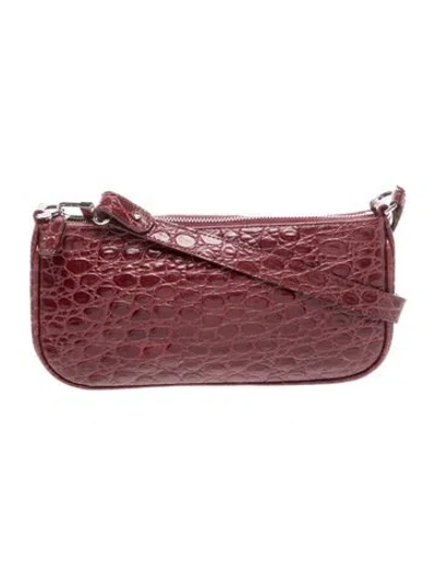 Pre-owned By Far Leather Shoulder Bag In Multi