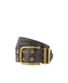By Far Pin Buckle Belt In Black