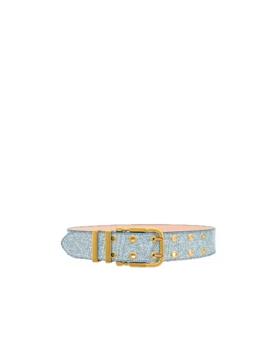 By Far Logo Belt In Multicolor