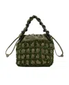 By Far Logo Handbag In Black
