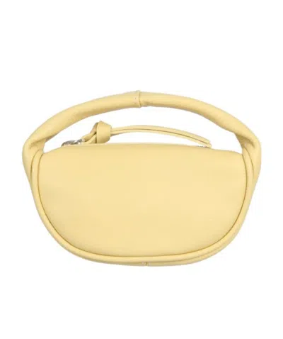 By Far Logo Handbag In Nude