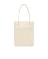 By Far Logo Handbag In Nude