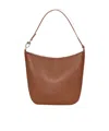 By Far Logo Shoulder Bag In Brown