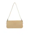 By Far Logo Shoulder Bag In Nude