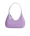 By Far Baby Amber Purple Haze Patent Leather Handbag In Purple