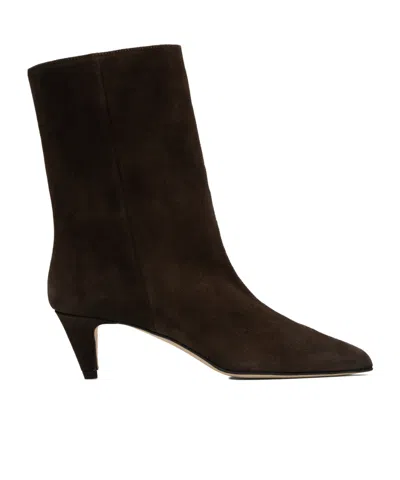 By Far Lysander Ankle Boots In Brown