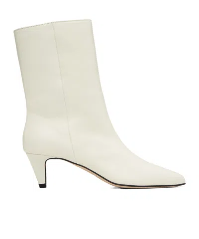 BY FAR LYSANDER WASHED LEATHER BOOTS