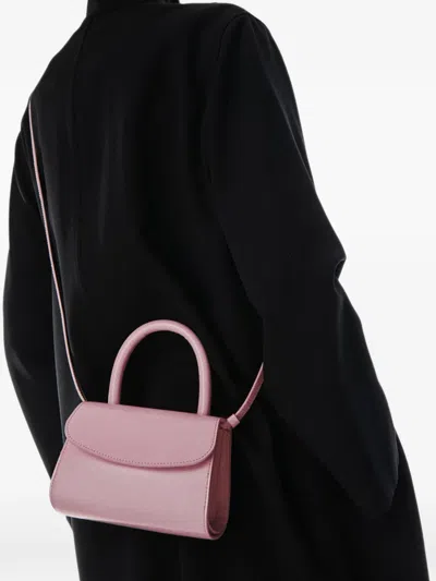 By Far Mini 2.0 Leather Mini Bag In Pink