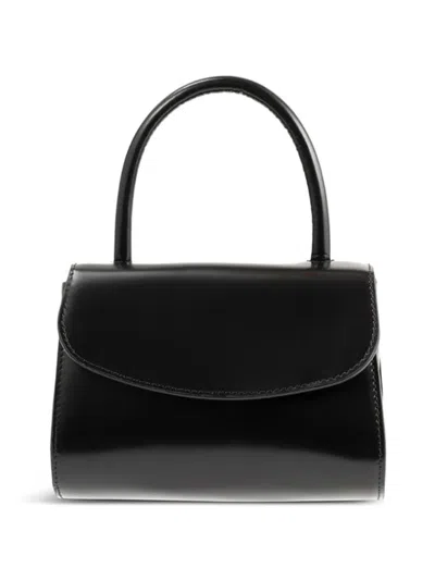 By Far Mini 2.0 Tote Bag In Black