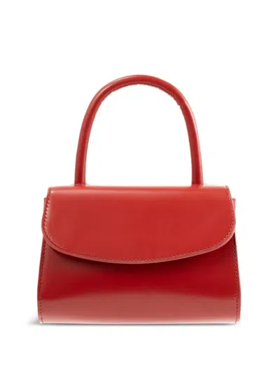 By Far Mini 2.0 Tote Bag In Red