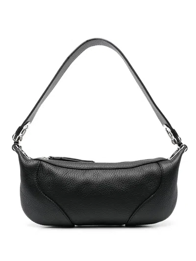 By Far Mini Amira Shoulder Bag In Schwarz