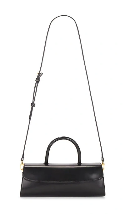 By Far Mini Longa East-west Bag In Black