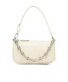 By Far Mini Rachel Dawn Leather Shoulder Bag In Nude