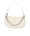 By Far Mini Rachel Shoulder Bag In White