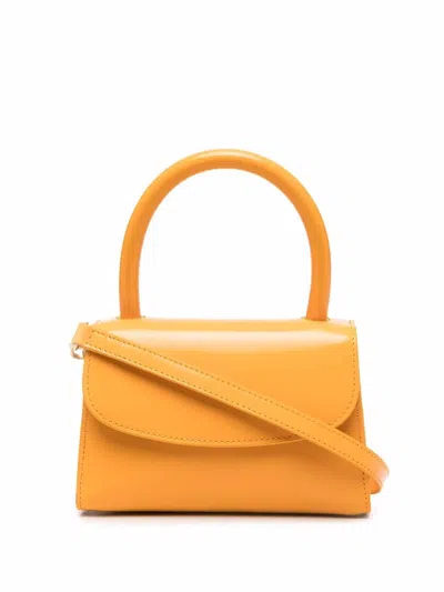 BY FAR MINI ROUNDED TOP-HANDLE TOTE BAG