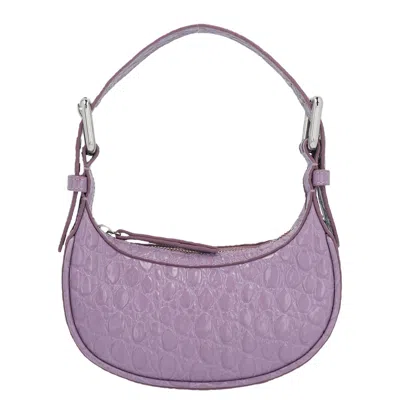 By Far Mini Soho Handbag In Purple