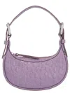 By Far Mini Soho Handbag In Purple