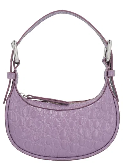 By Far Mini Soho Handbag In Purple