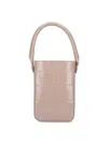 By Far Mini Tote Bag The Note In Beige