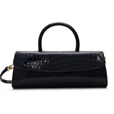 By Far Navy Mini Longa Bag In Bl058 Cavolo Nero
