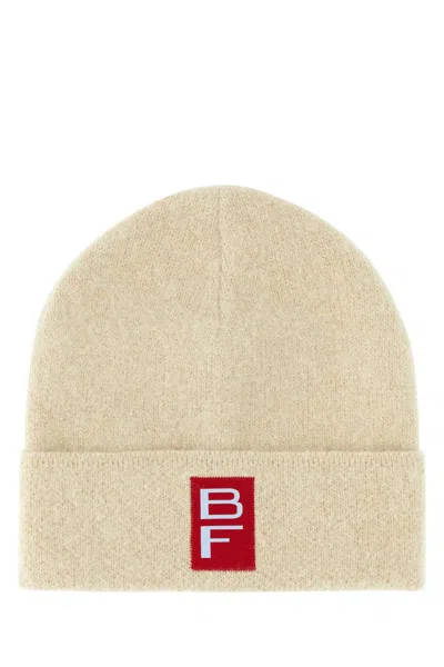 BY FAR OFF WHITE LOGO BEANIE HAT