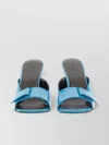 By Far Olivia Patent Leather Square Toe Sandal