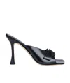 By Far Open-toe Stiletto-heel Sandals In Black