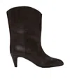 By Far Osage Pointed Short Boots In Black